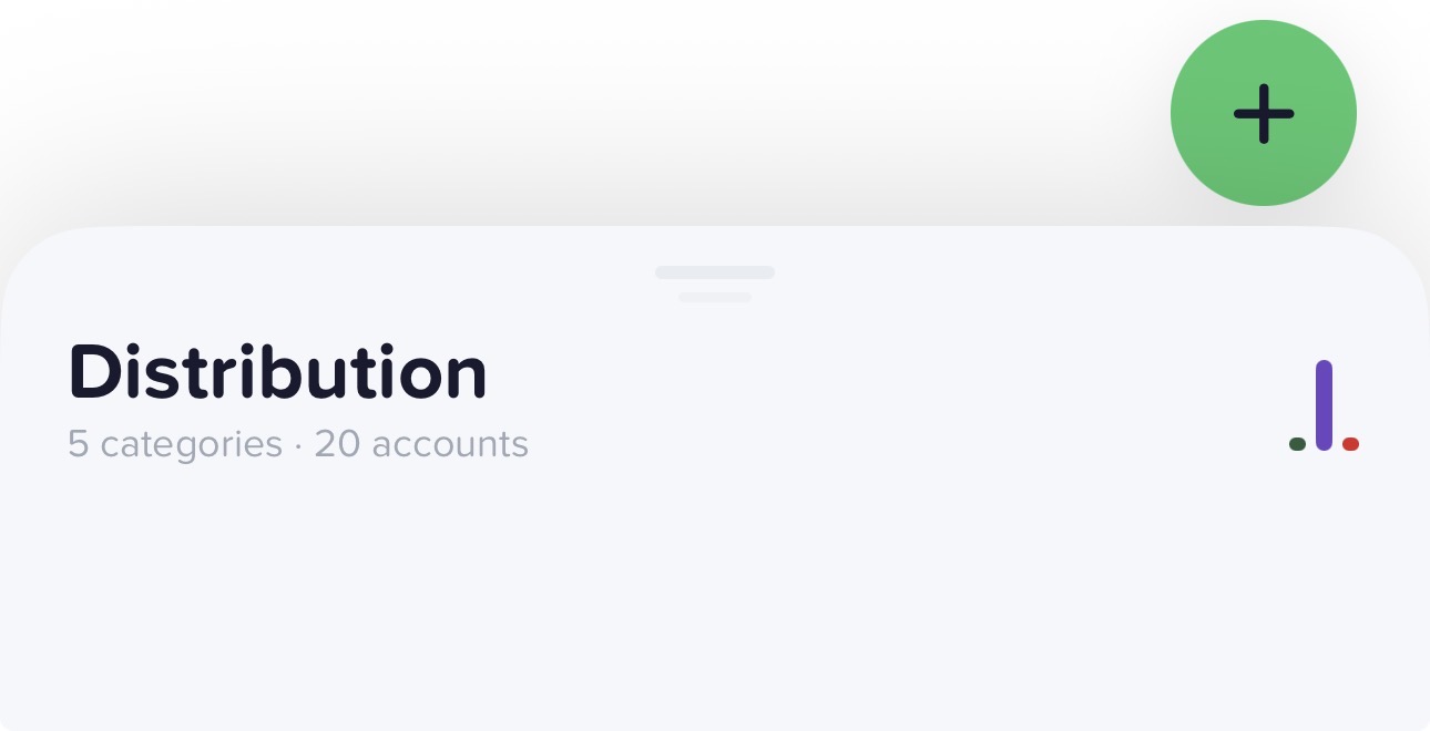 Distribution swipe up screenshot